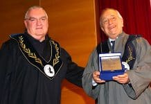 Ο Καθηγητής του Πανεπιστημίου του Βοσπόρου, Yanis Skarlatos αναγορεύθηκε Επίτιμος Καθηγητής του ΠΑΔΑ